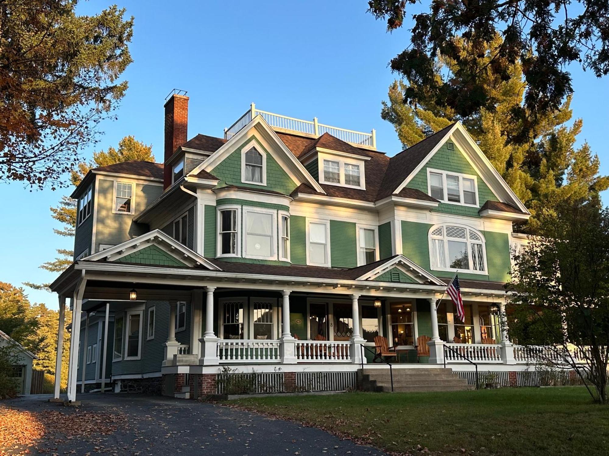 Franklin Manor Bed And Breakfast 萨拉纳克莱克 外观 照片